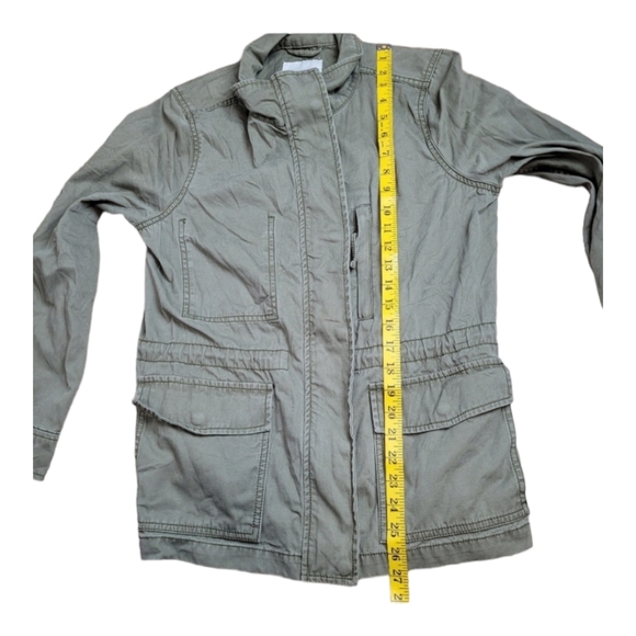 Madewell Passage Jacket surplus military-inspired field jacket khaki green coat - Picture 14 of 16